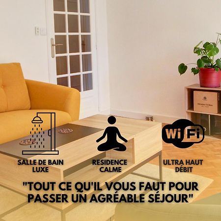 Suite T5 Rennes Gare - Parking Prive Gratuit Exterior foto